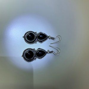 Black Onyx Earrings
